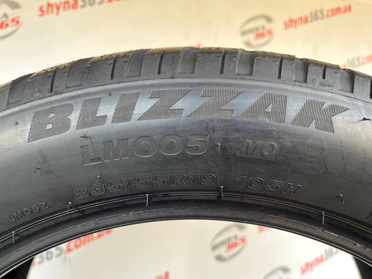 235/55 R19 BRIDGESTONE BLIZZAK LM005 4mm