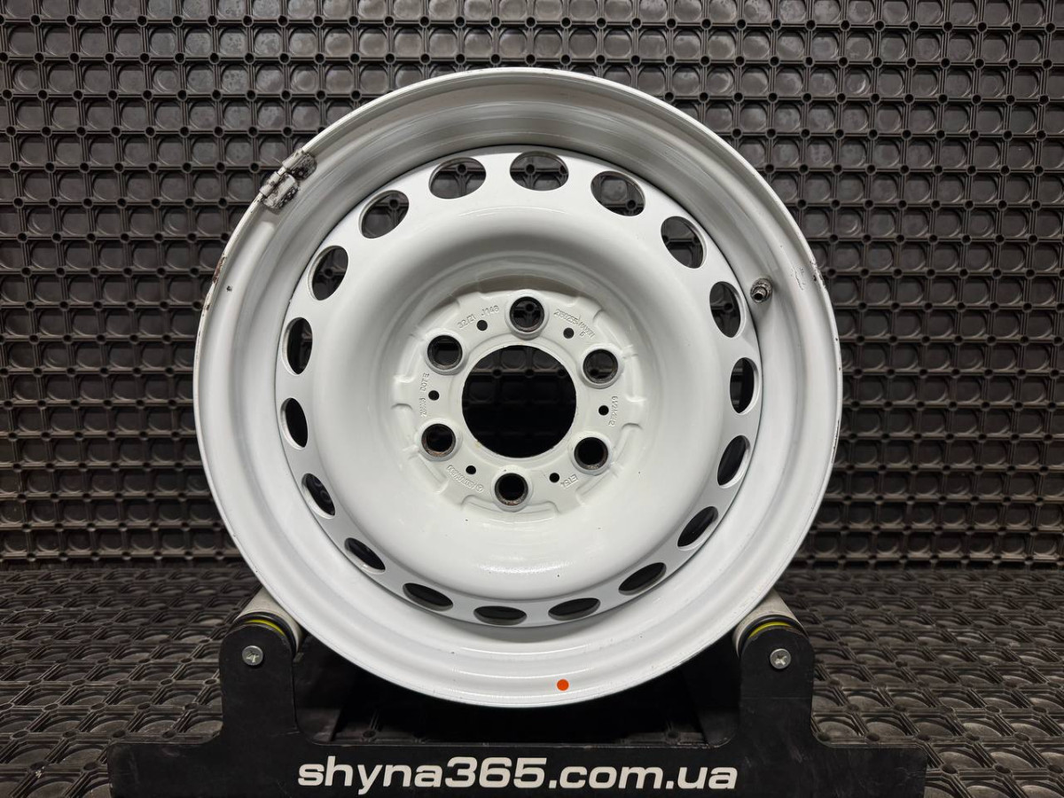 ДИСКИ СТАЛЕВІ БУ MERCEDES A9074014800 R16 6.5J PCD 6X130 ET54 DIA84.1 W