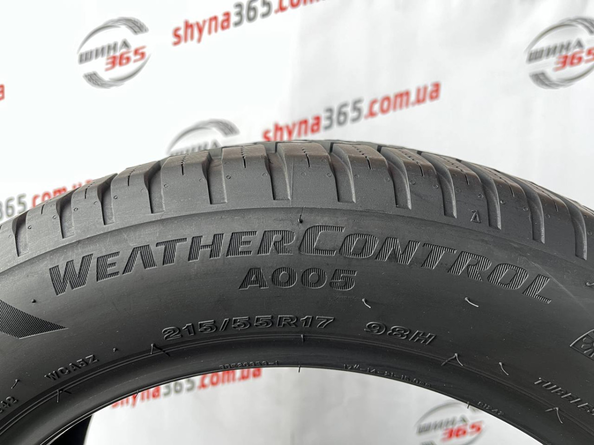 215/55 R17 BRIDGESTONE WEATHERCONTROL A005 6mm