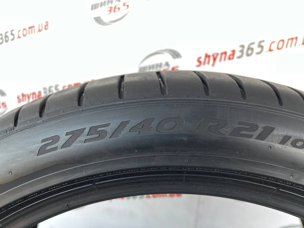 275/40 R21 PIRELLI PZERO PZ4 RUN FLAT 6mm