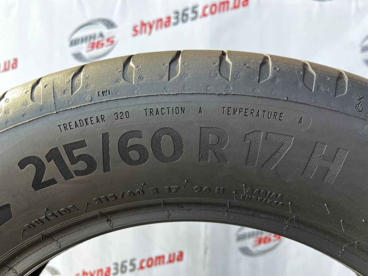 215/60 R17 CONTINENTAL ECOCONTACT 6 Q 5mm