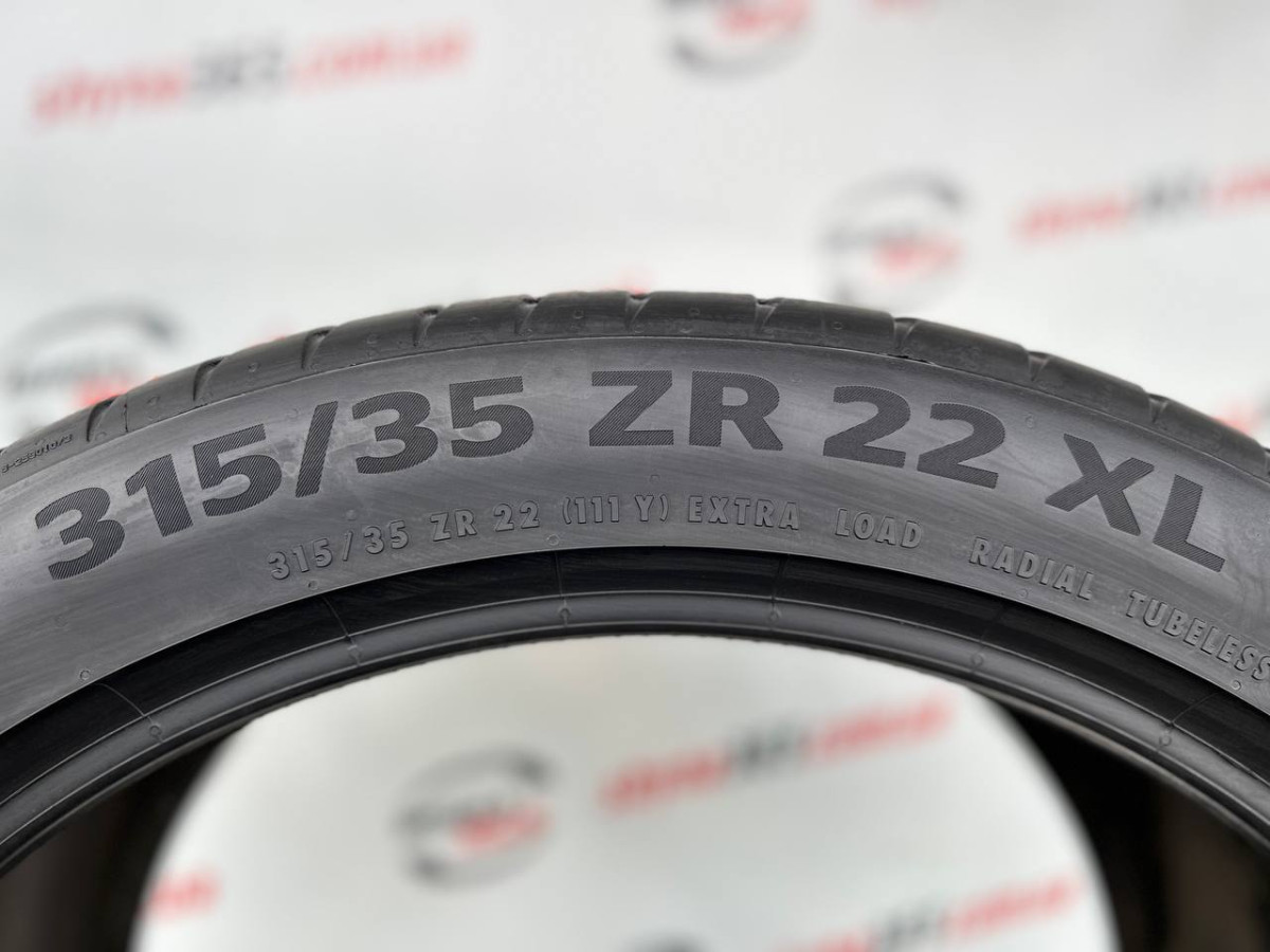 315/35 R22 CONTINENTAL SPORTCONTACT 7 5mm
