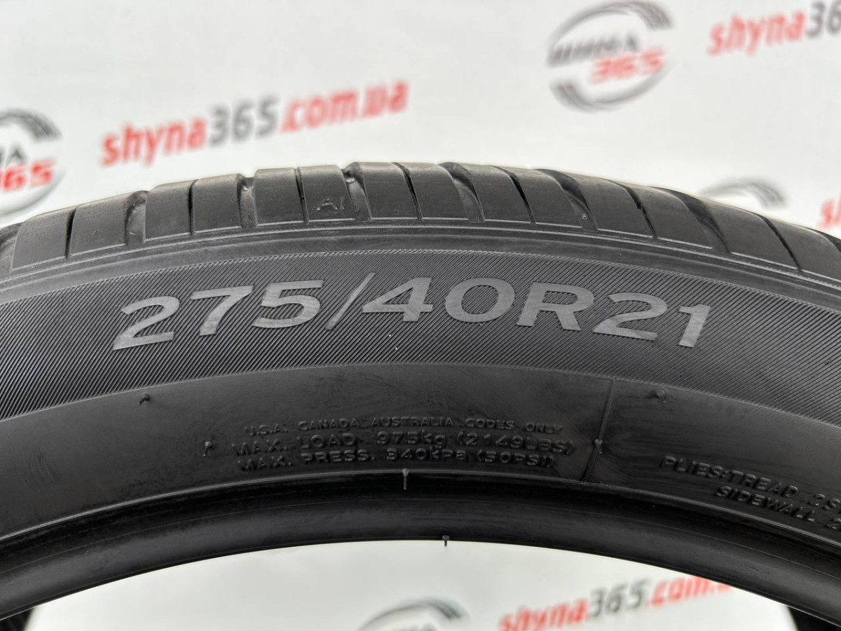 275/40 R21 HANKOOK VENTUS S1 EVO3 SUV K127C RUN FLAT 6mm