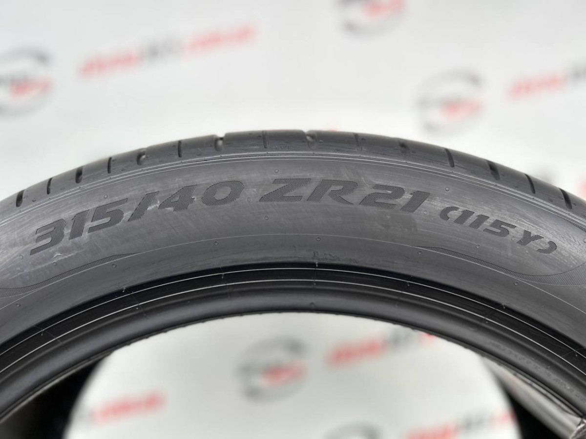 315/40 R21 PIRELLI PZERO PZ4 6mm
