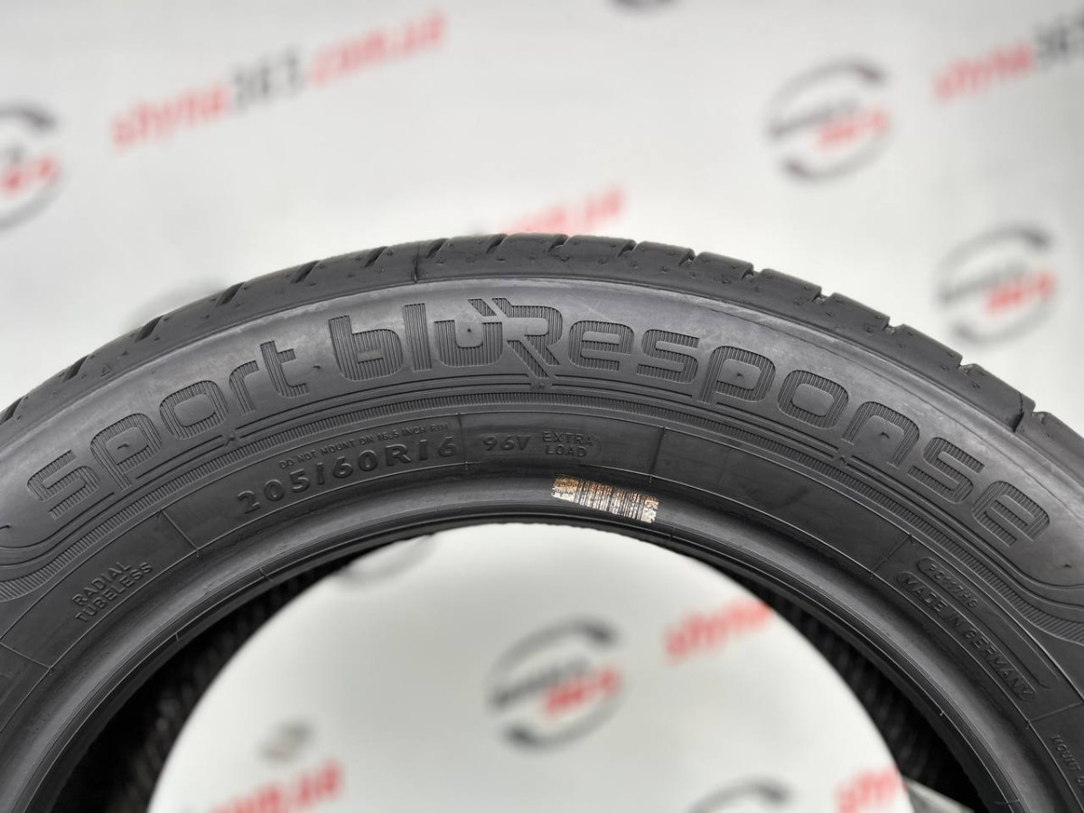 205/60 R16 DUNLOP SPORT BLURESPONSE 8mm