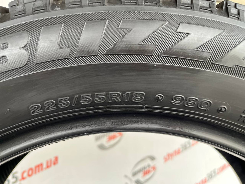 225/55 R18 BRIDGESTONE BLIZZAK VRX 6mm