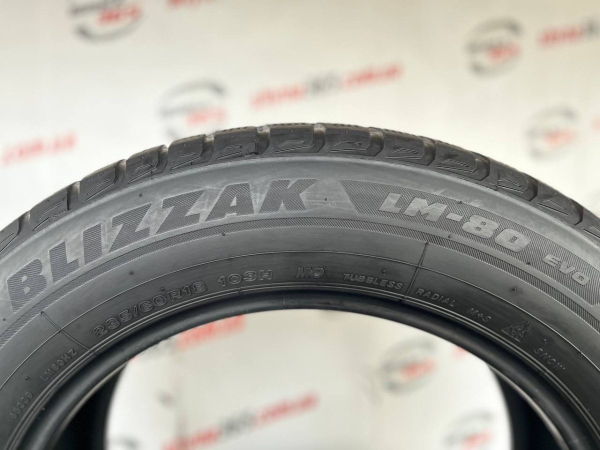 235/60 R18 BRIDGESTONE BLIZZAK LM-80 EVO 6mm