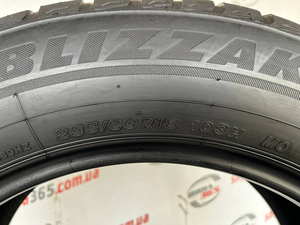 235/60 R18 BRIDGESTONE BLIZZAK LM-80 EVO 6mm
