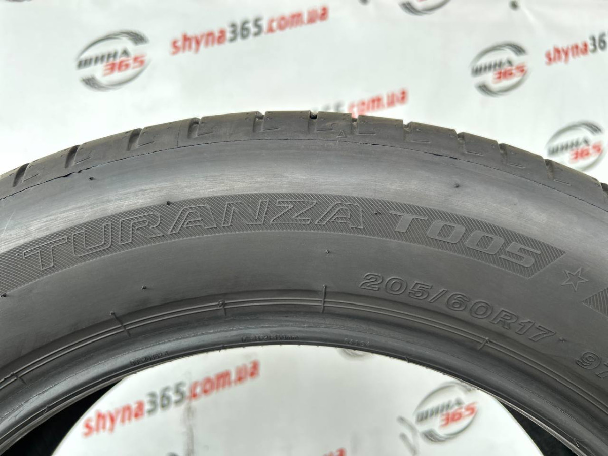 205/60 R17 BRIDGESTONE TURANZA T005 6mm