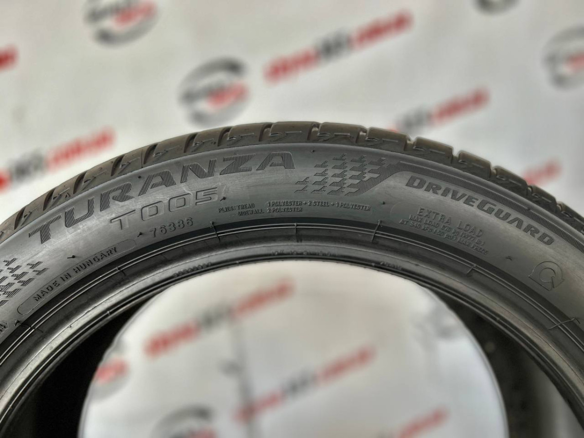 225/45 R17 BRIDGESTONE TURANZA T005 DRIVEGUARD 6mm