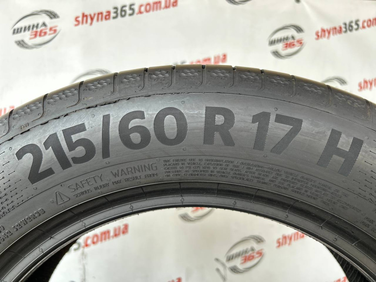 215/60 R17 CONTINENTAL ECOCONTACT 7 6mm
