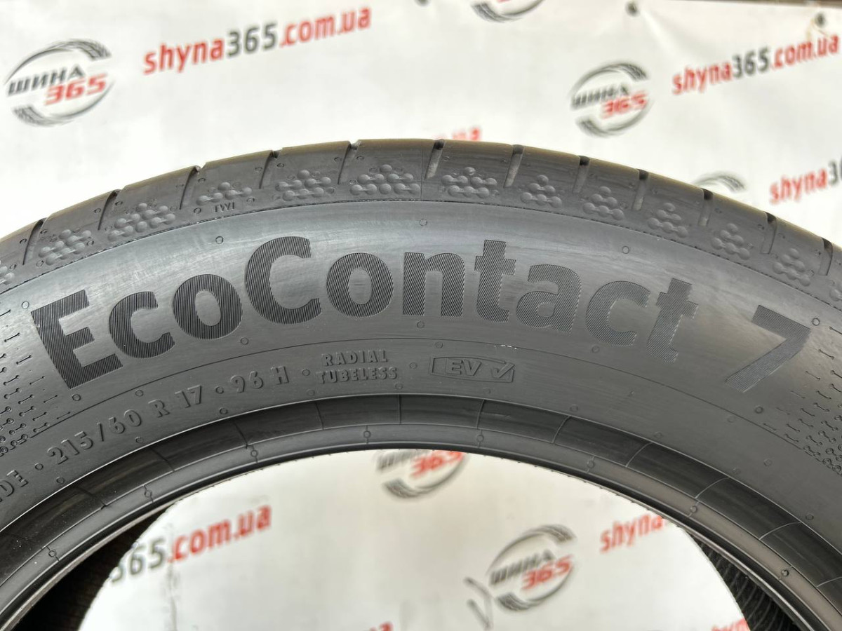 215/60 R17 CONTINENTAL ECOCONTACT 7 6mm