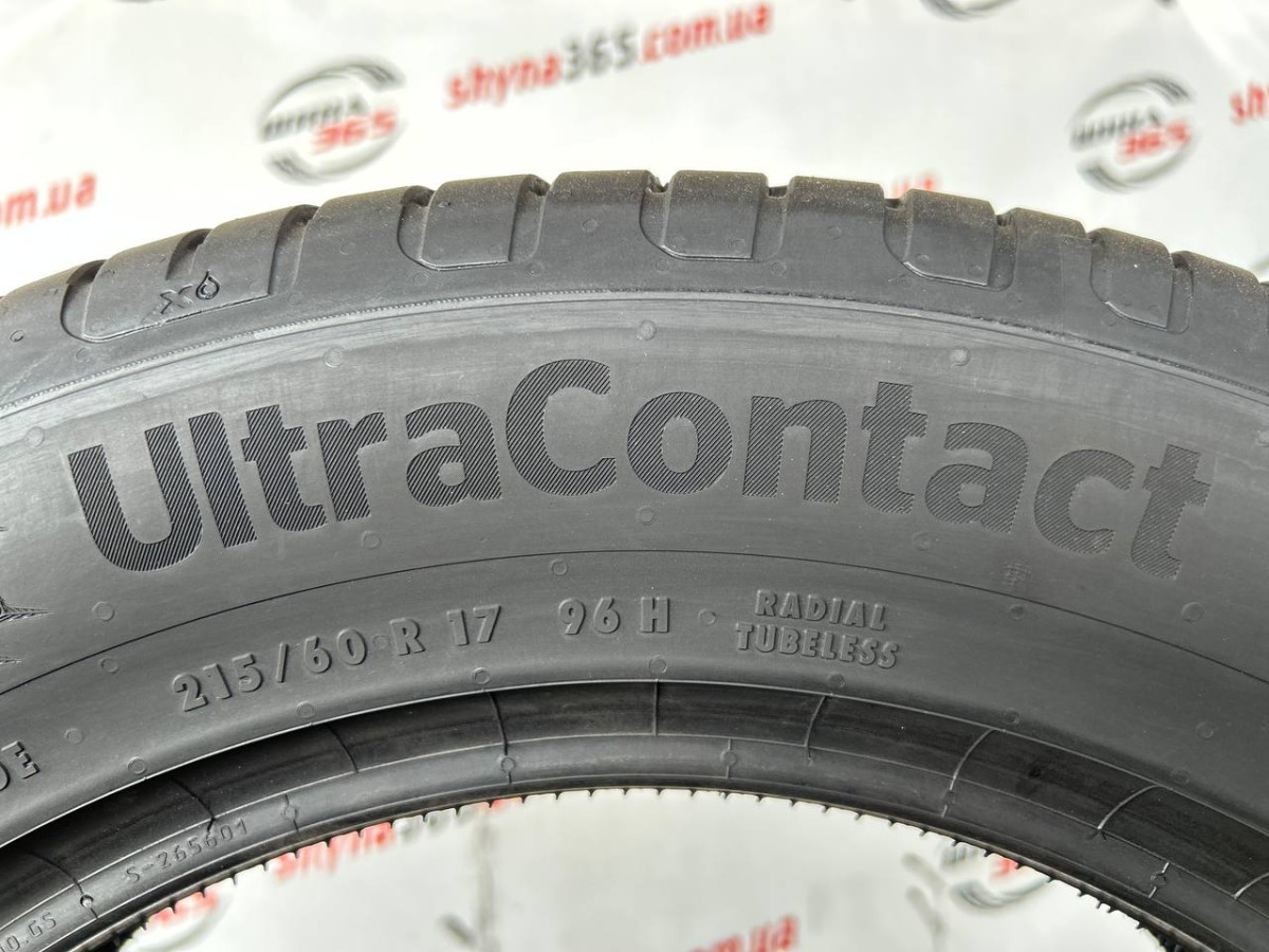 215/60 R17 CONTINENTAL ULTRACONTACT 7mm