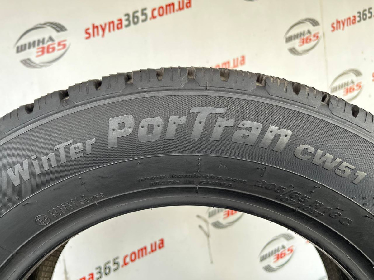 205/65 R16C KUMHO WINTER PORTRAN CW51 6mm