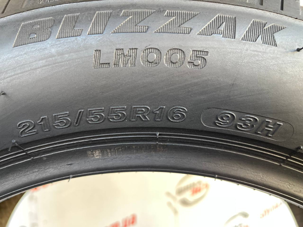 215/55 R16 BRIDGESTONE BLIZZAK LM005 6mm