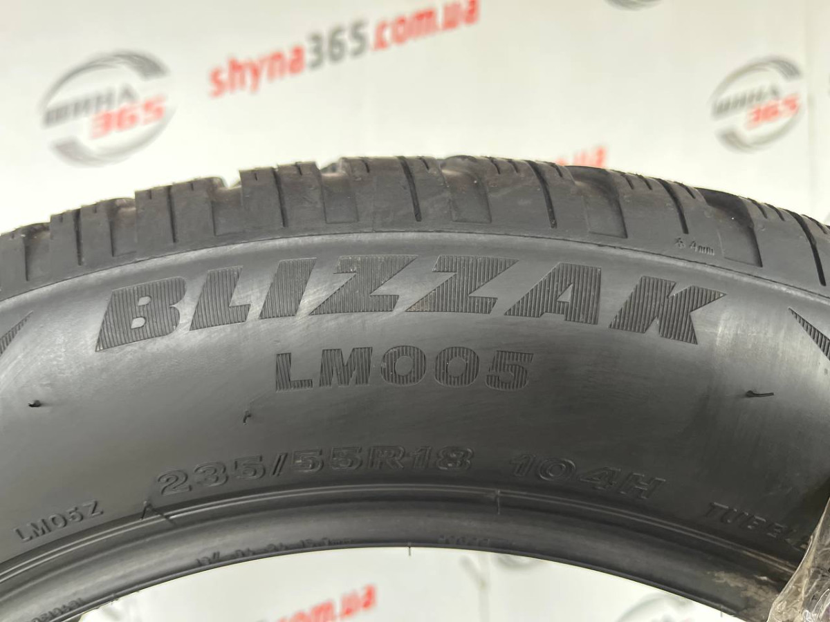 235/55 R18 BRIDGESTONE BLIZZAK LM005 5mm