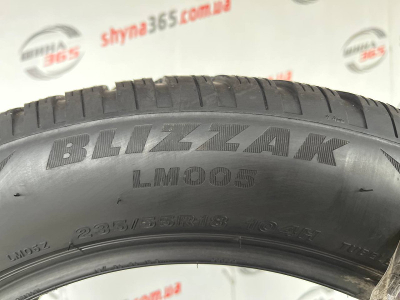 235/55 R18 BRIDGESTONE BLIZZAK LM005 5mm
