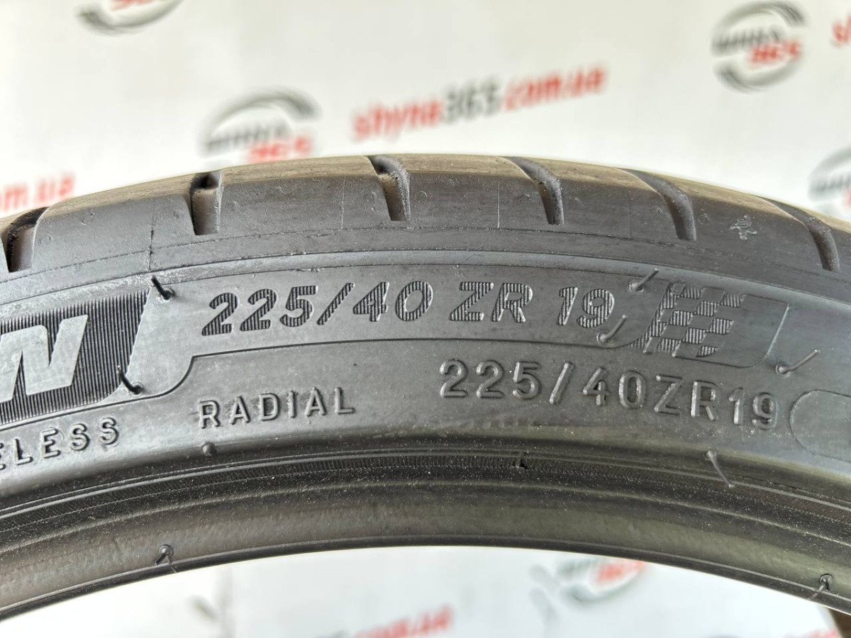 225/40 R19 MICHELIN PILOT SPORT 4 RUN FLAT 6mm