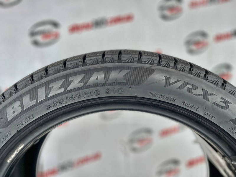 225/45 R18 BRIDGESTONE BLIZZAK VRX3 8mm