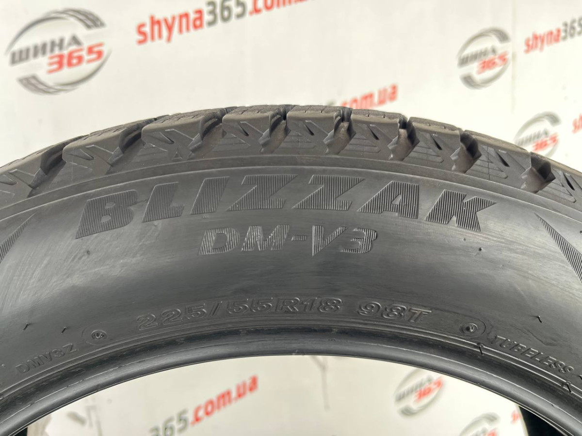 225/55 R18 BRIDGESTONE BLIZZAK DM-V3 9mm