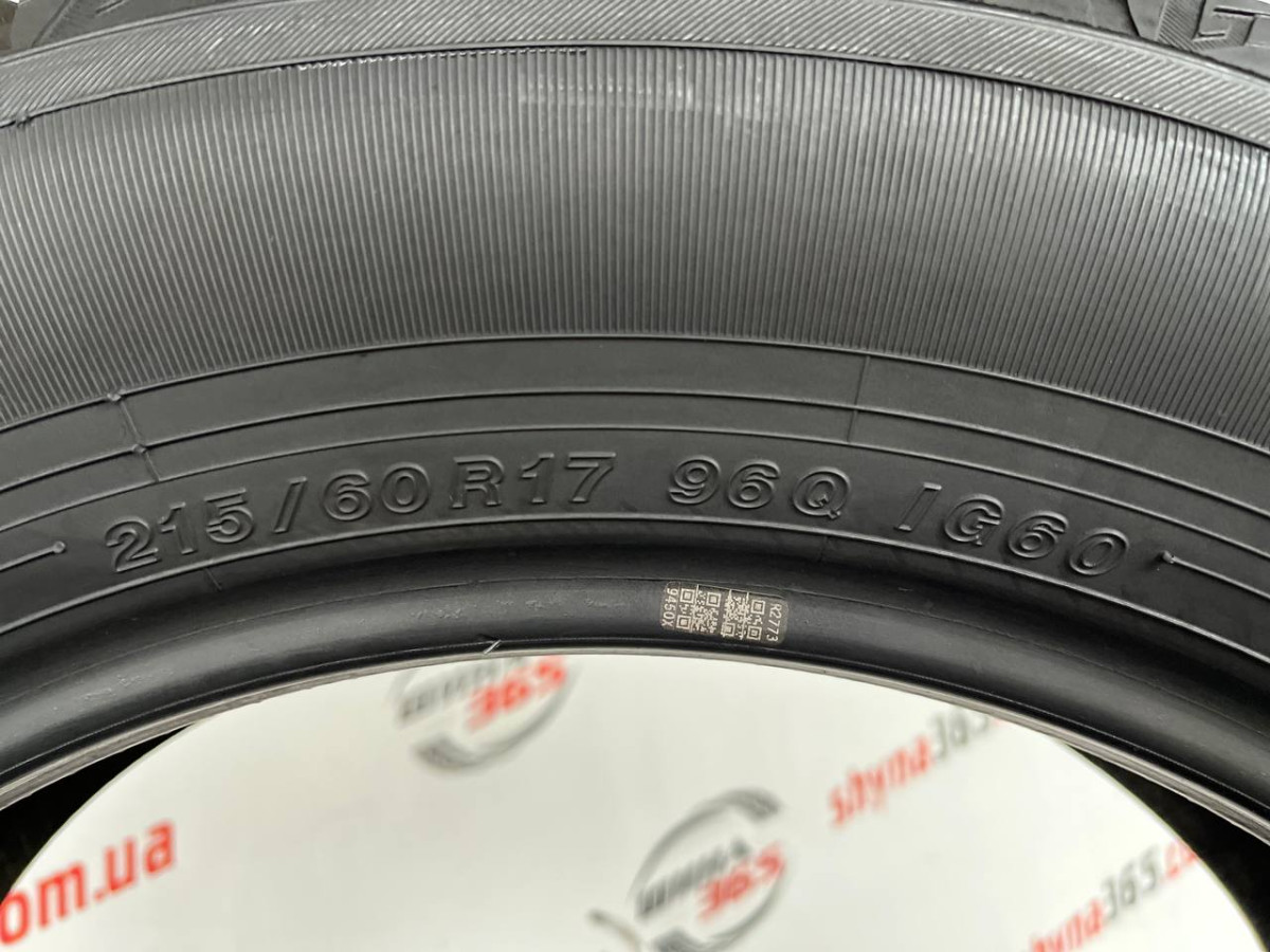 215/60 R17 YOKOHAMA ICE GUARD IG60 6mm