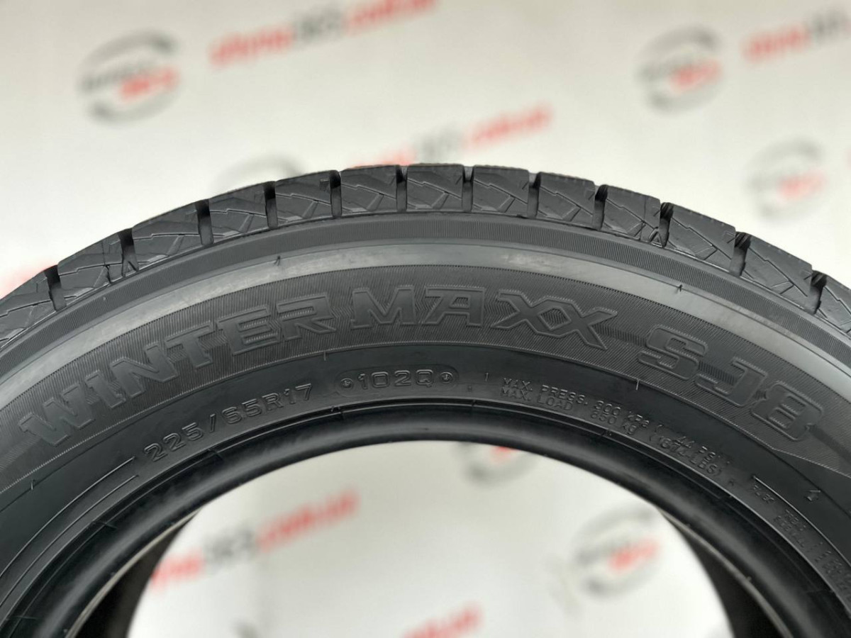 225/65 R17 DUNLOP WINTER MAXX SJ8 10mm