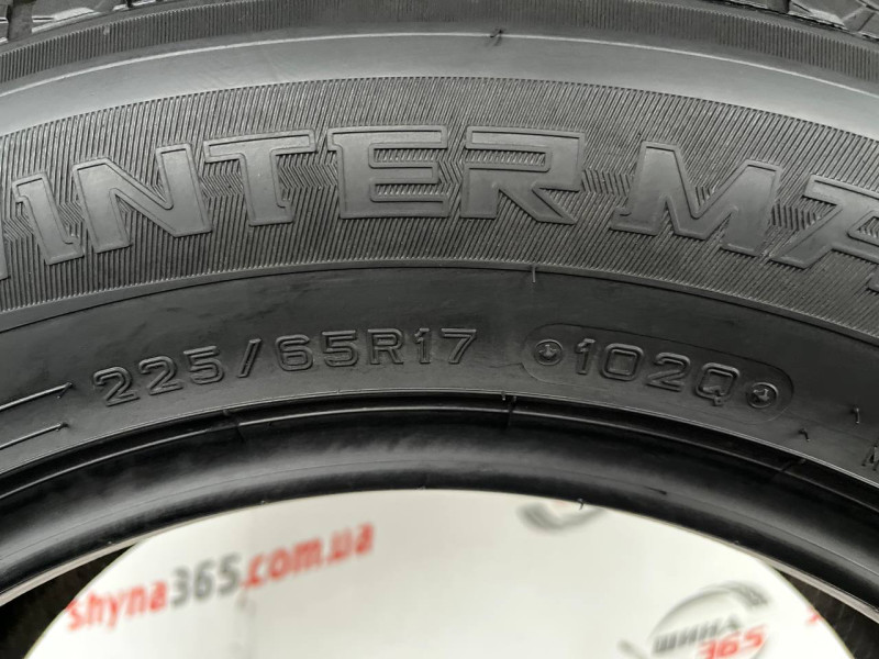 225/65 R17 DUNLOP WINTER MAXX SJ8 10mm