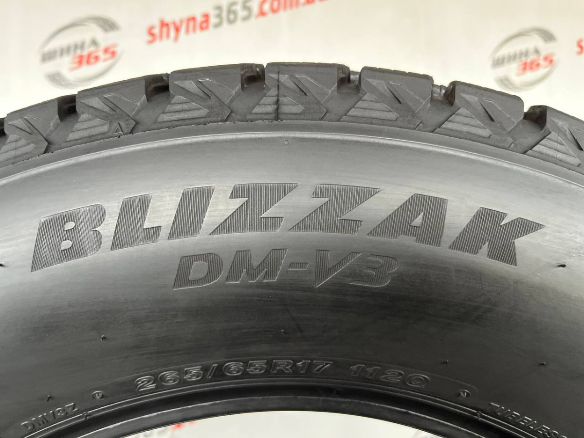 265/65 R17 BRIDGESTONE BLIZZAK DM-V3 9mm