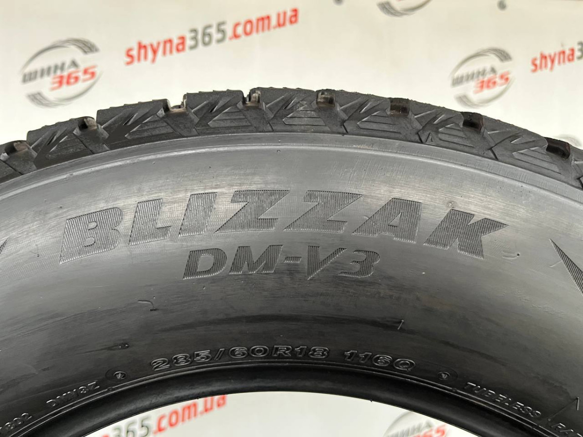 285/60 R18 BRIDGESTONE BLIZZAK DM-V3 8mm