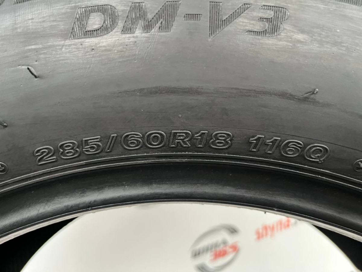 285/60 R18 BRIDGESTONE BLIZZAK DM-V3 8mm