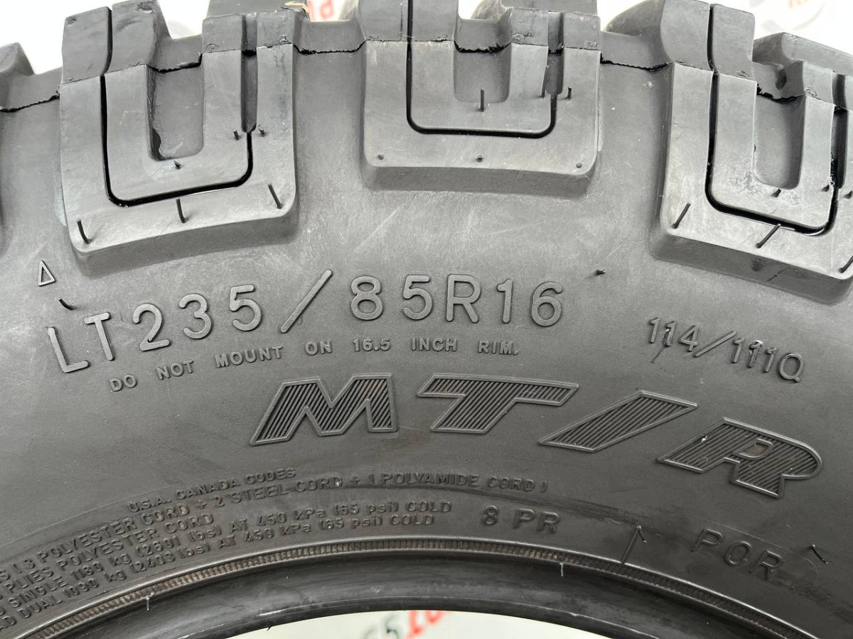 235/85 R16 GOODYEAR WRANGLER MT/R 11mm