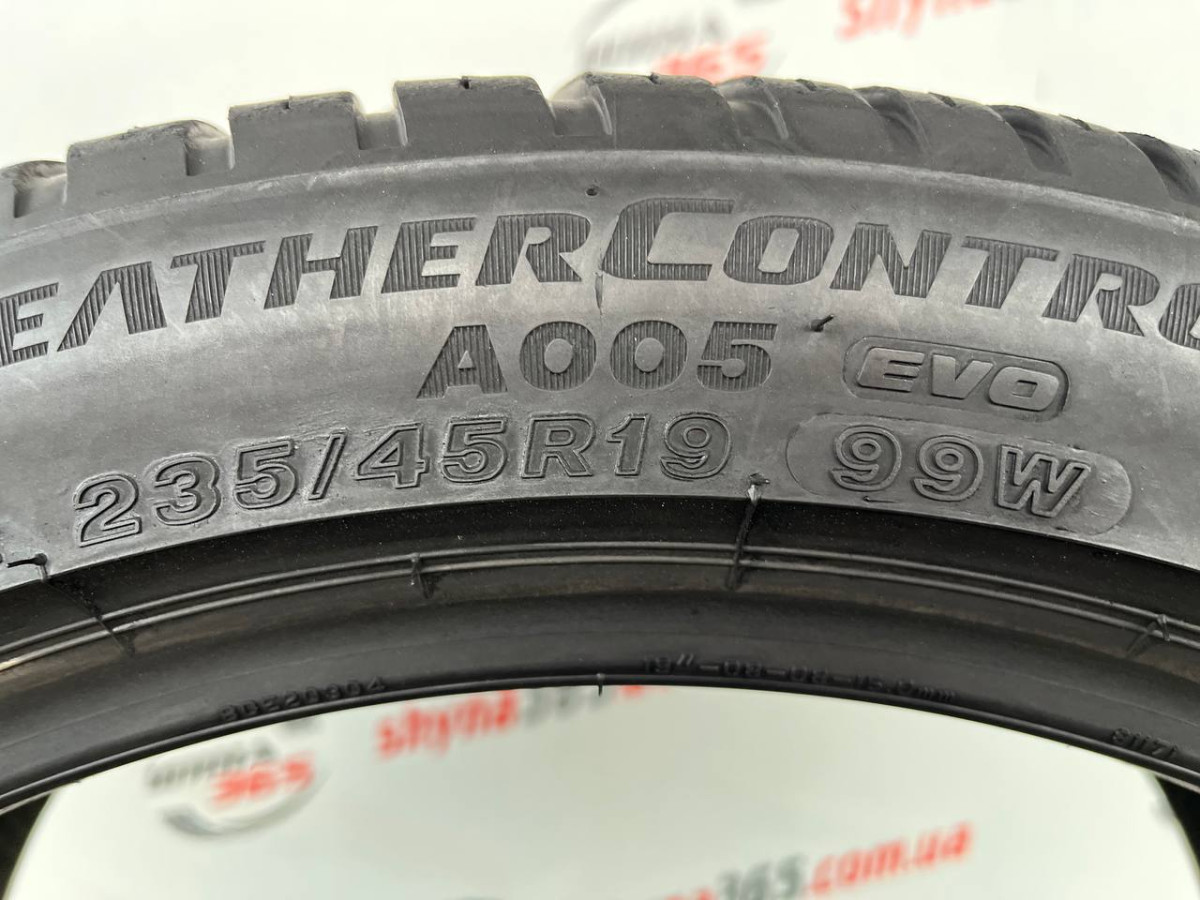 235/45 R19 BRIDGESTONE WEATHERCONTROL A005 EVO 6mm
