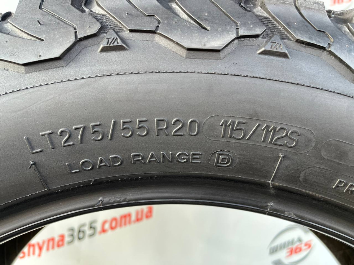 275/55 R20 BFGOODRICH ALL-TERRAIN T/A KO2 6mm