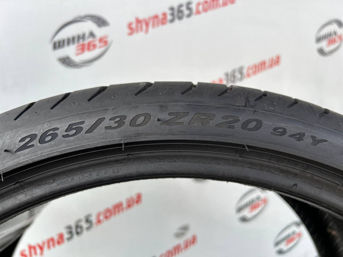 265/30 R20 PIRELLI PZERO 6mm