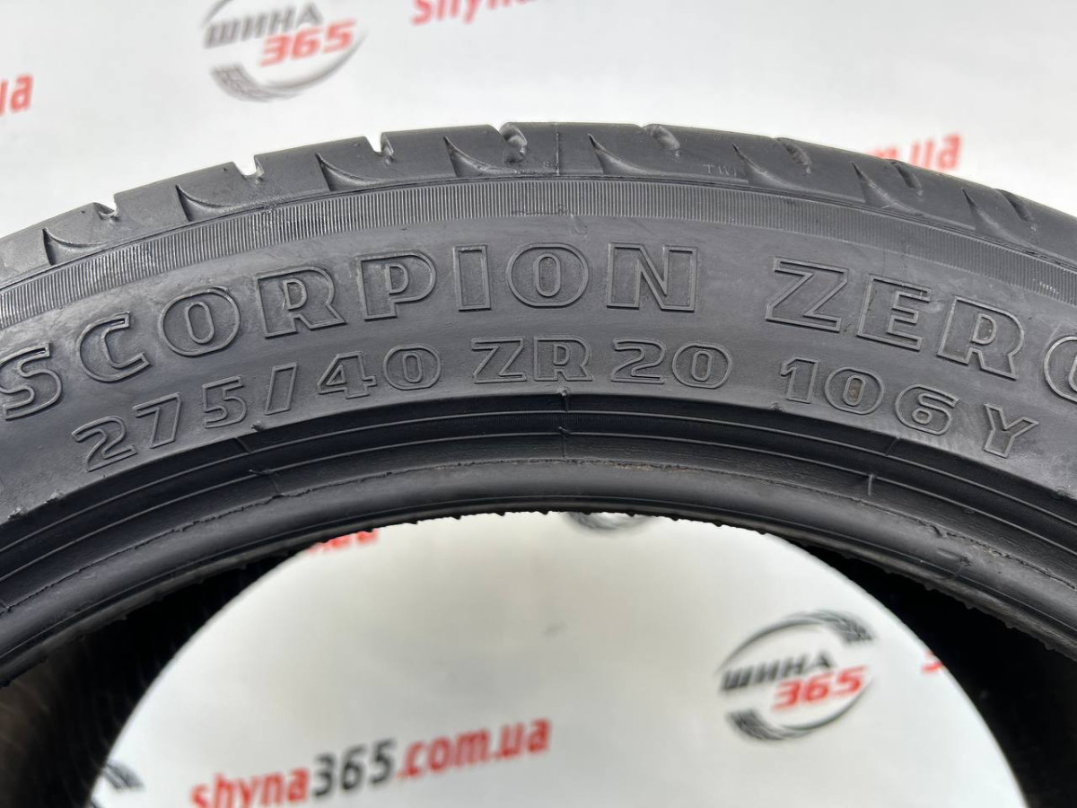 275/40 R20 PIRELLI SCORPION ZERO ASYMMETRICO 6mm