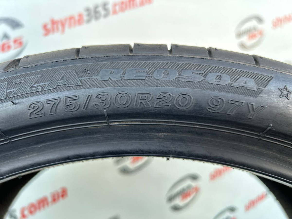 275/30 R20 BRIDGESTONE POTENZA RE050A RUN FLAT 5mm