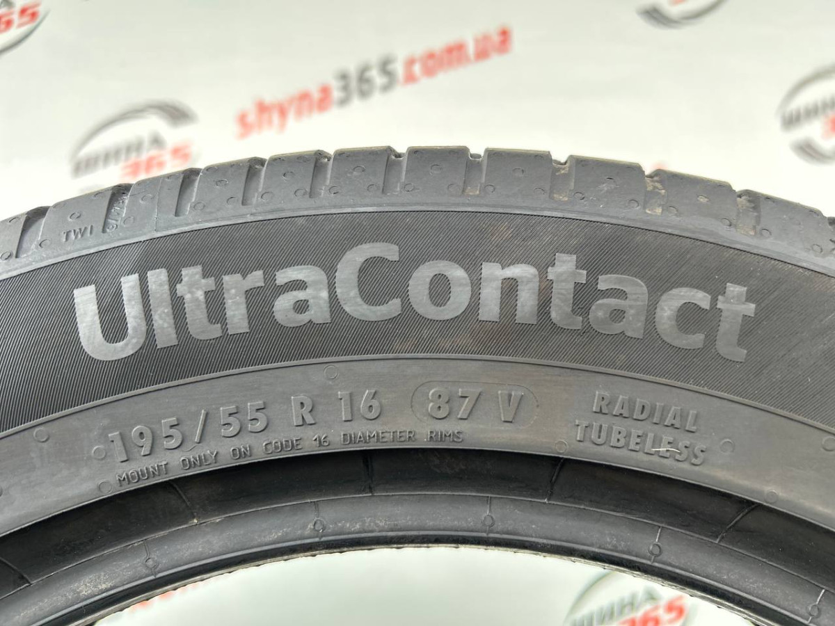 195/55 R16 CONTINENTAL ULTRACONTACT 6mm
