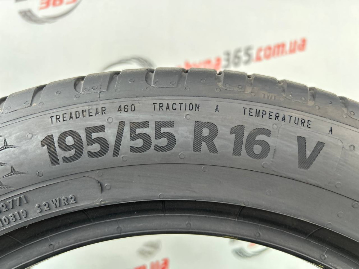 195/55 R16 CONTINENTAL ULTRACONTACT 6mm