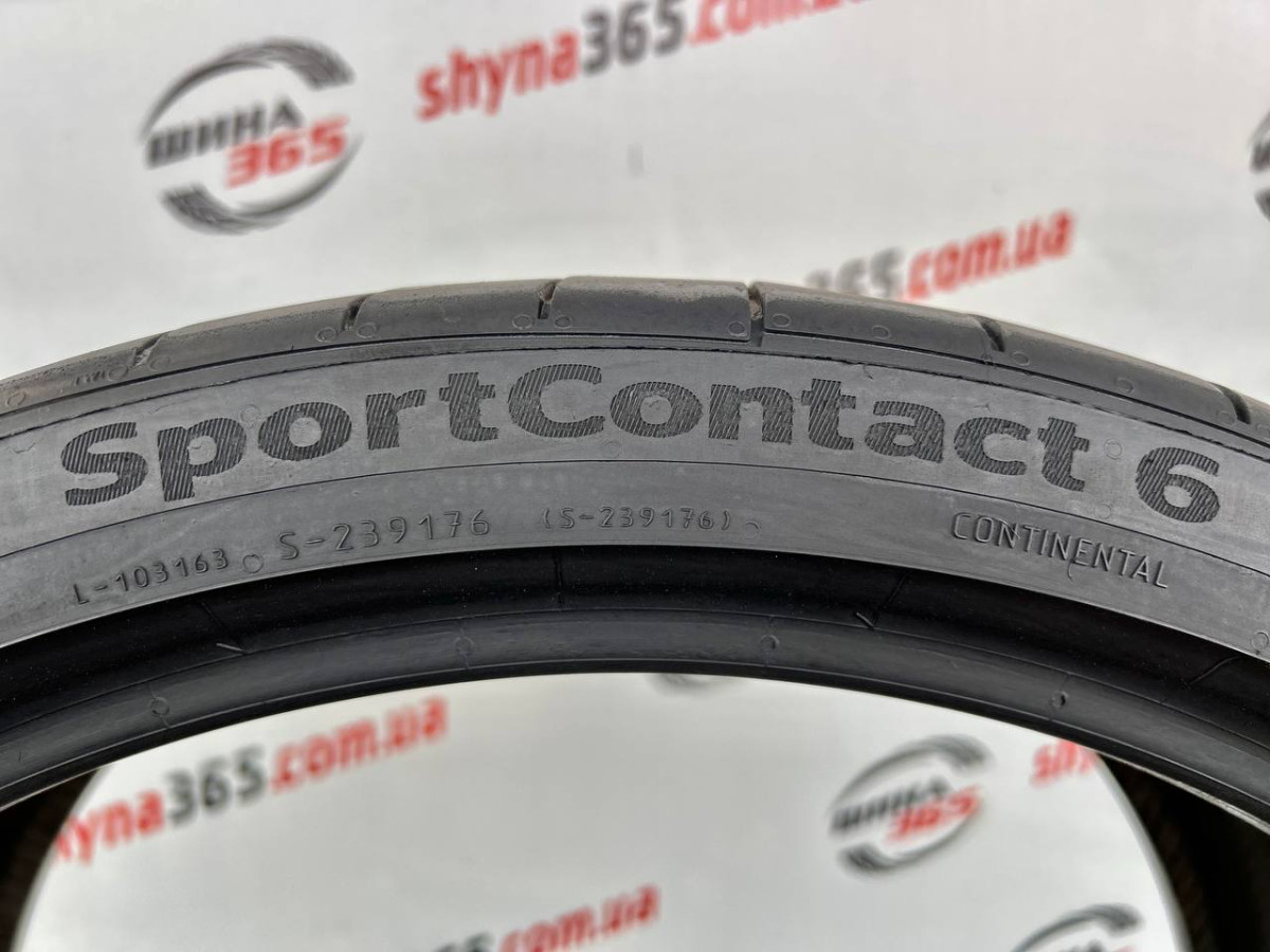 275/30 R20 CONTINENTAL SPORTCONTACT 6 CONTISILENT 4mm