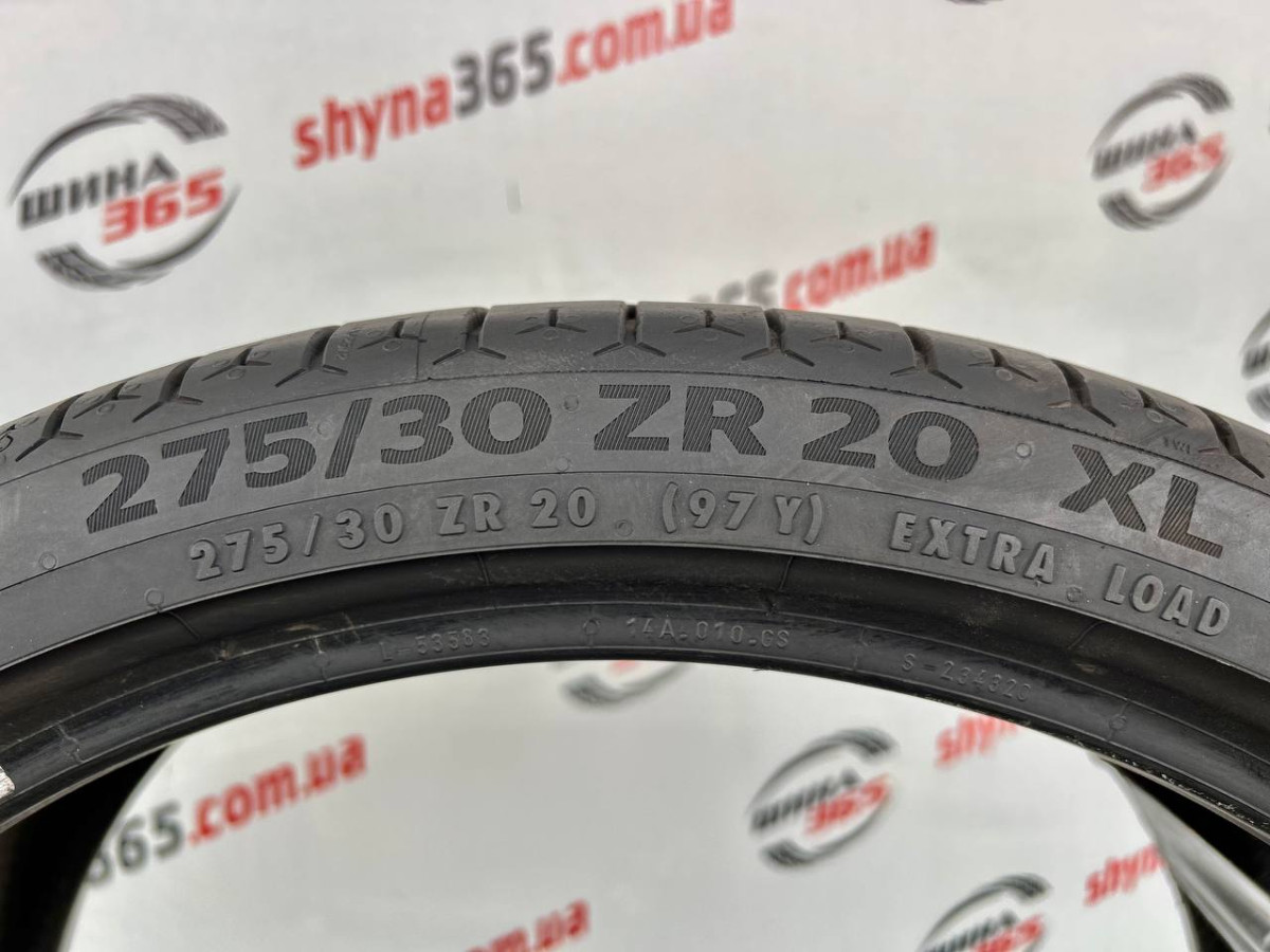 275/30 R20 CONTINENTAL SPORTCONTACT 6 CONTISILENT 4mm