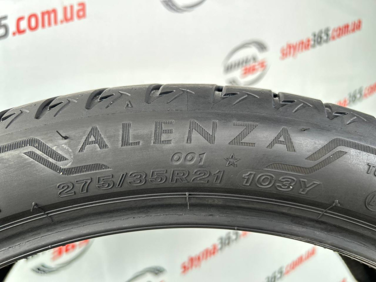 275/35 R21 BRIDGESTONE ALENZA 001 RUN FLAT 6mm