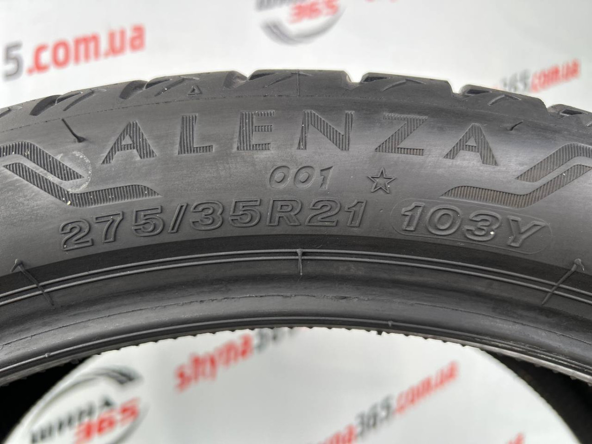 275/35 R21 BRIDGESTONE ALENZA 001 RUN FLAT 6mm