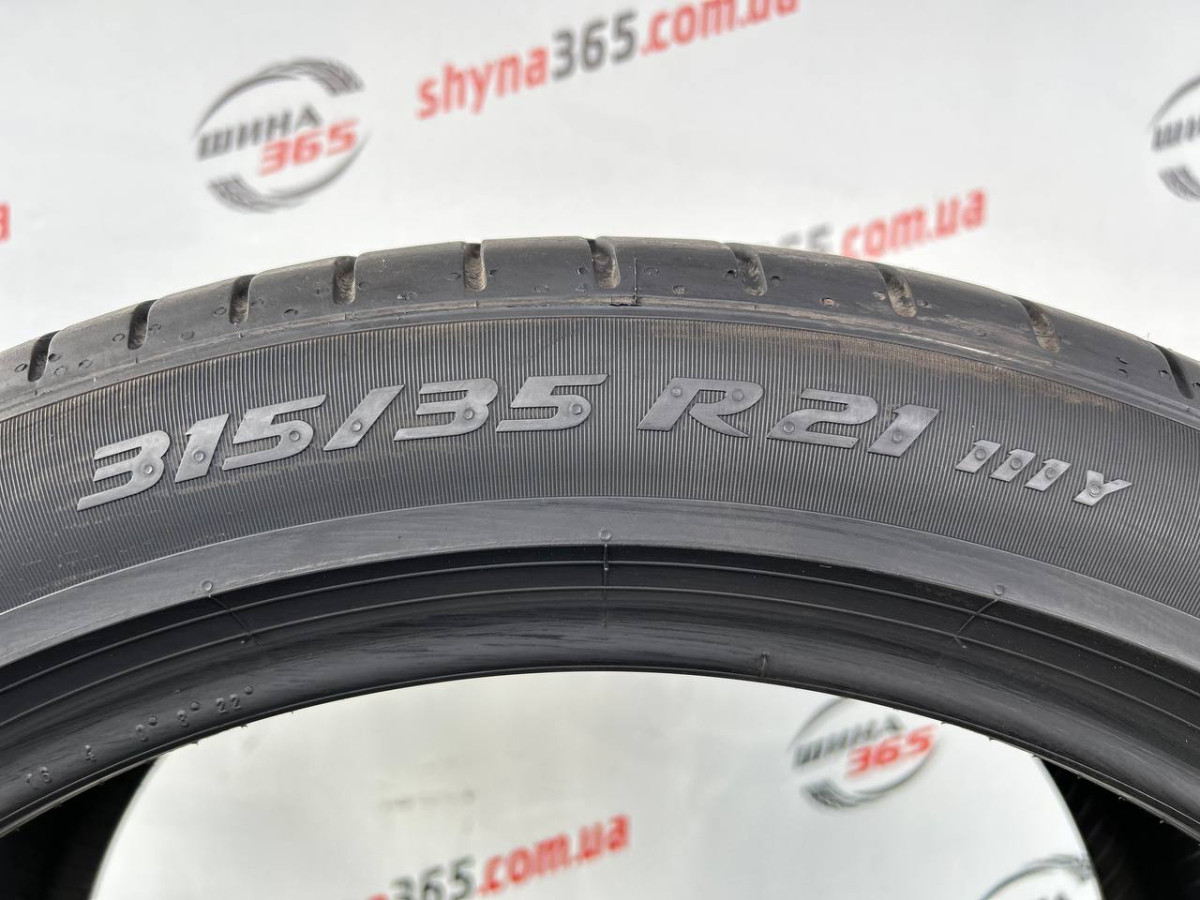 315/35 R21 PIRELLI PZERO 6mm
