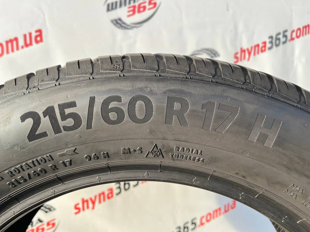 215/60 R17 CONTINENTAL ALLSEASONCONTACT 6mm