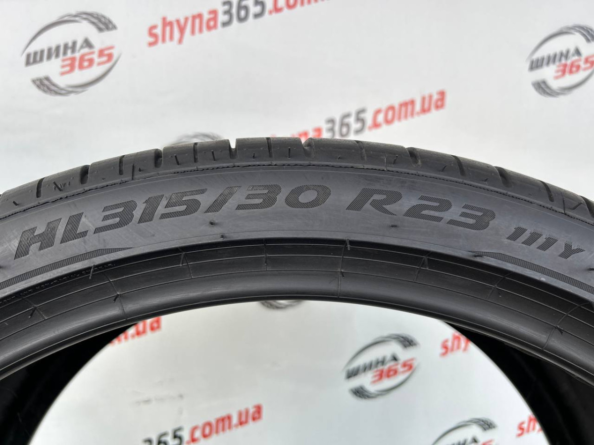 315/30 R23 PIRELLI PZERO PZ4 6mm