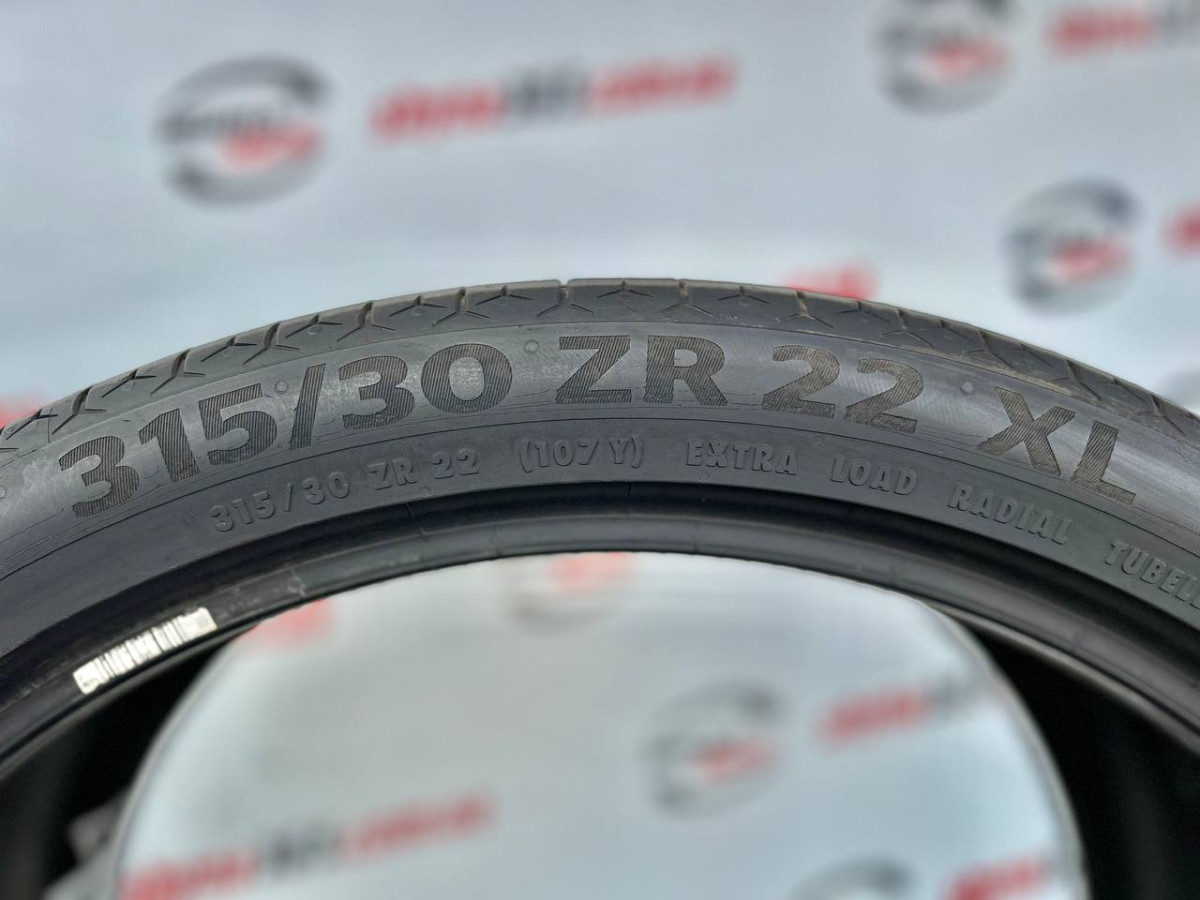 315/30 R22 CONTINENTAL SPORTCONTACT 6 4mm