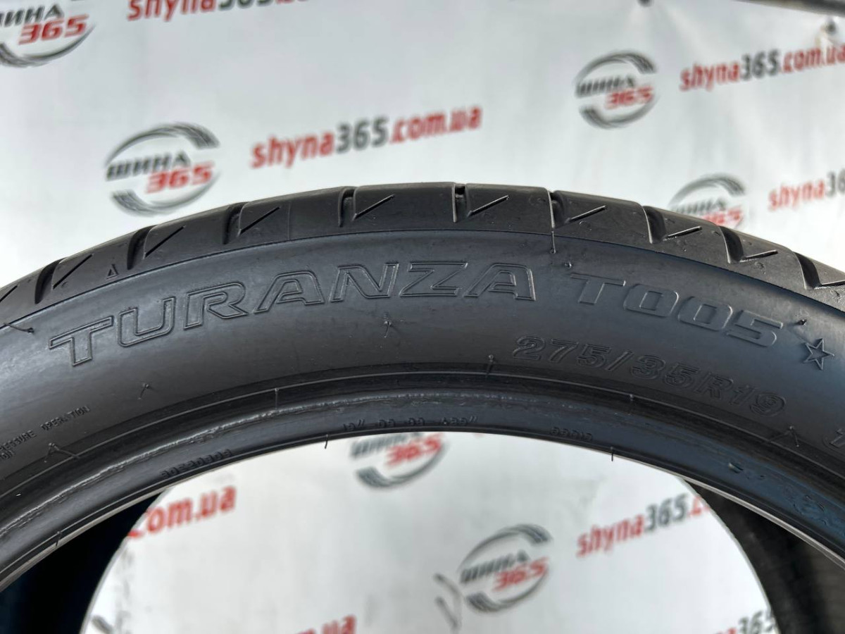 275/35 R19 BRIDGESTONE TURANZA T005 RUN FLAT 6mm