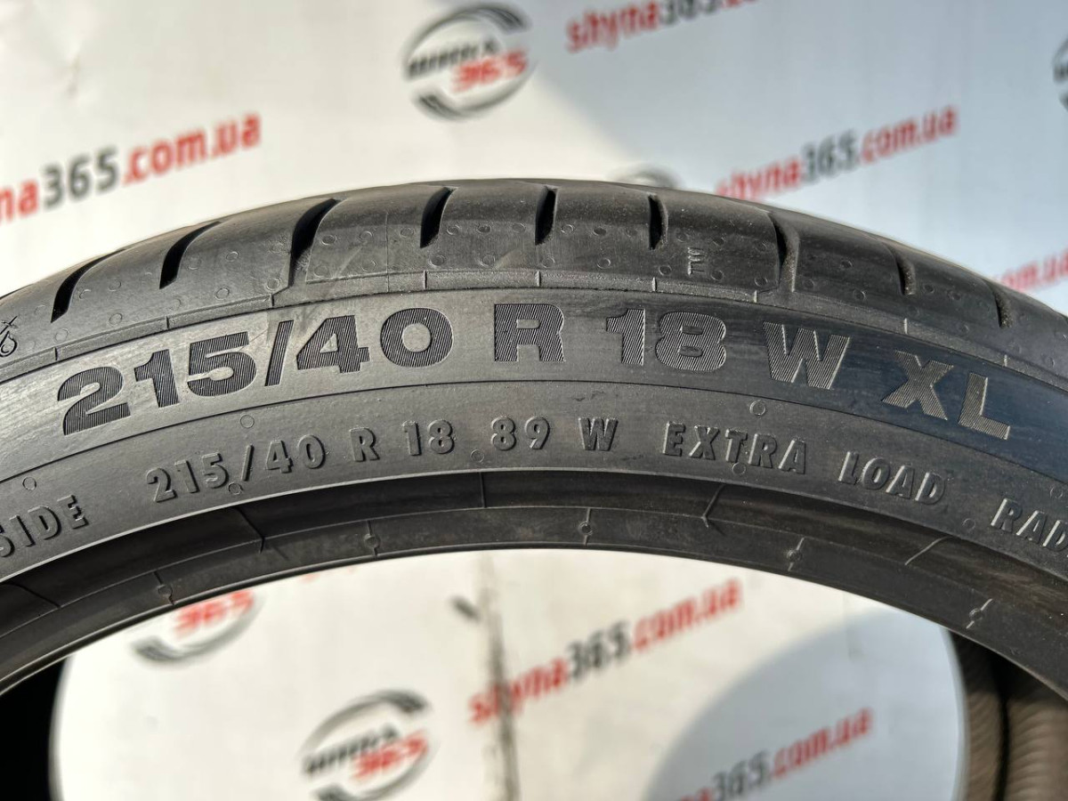 215/40 R18 CONTINENTAL CONTISPORTCONTACT 5 7mm