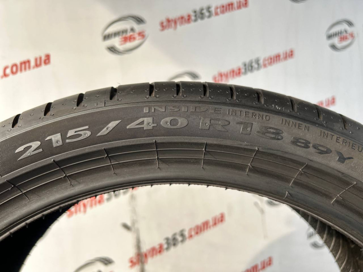 215/40 R18 PIRELLI CINTURATO P7 P7C2 6mm
