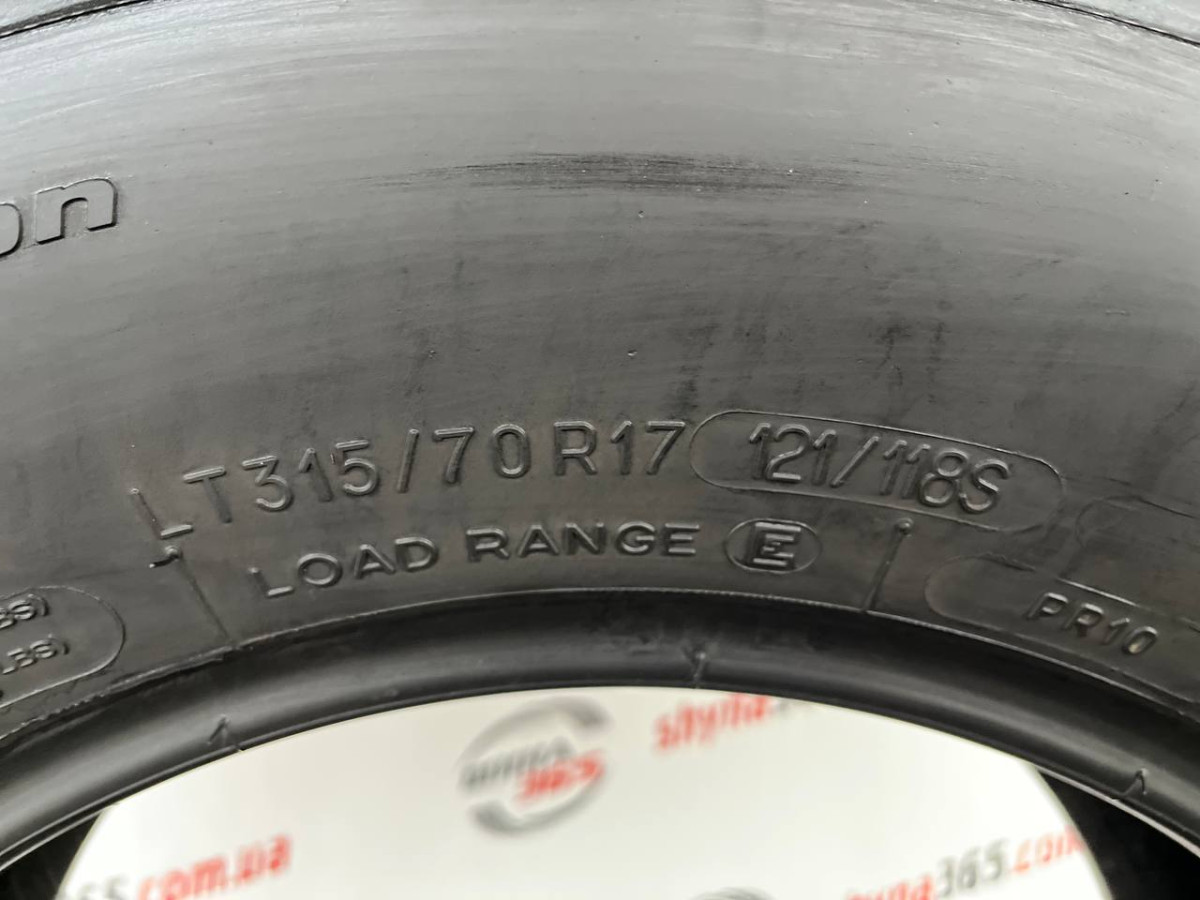 315/70 R17 BFGOODRICH ALL-TERRAIN T/A KO2 9mm